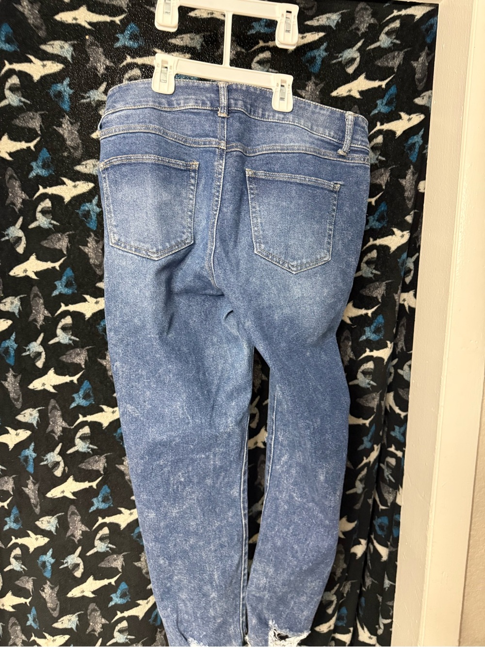 Light Wash Blue Denim Jeans